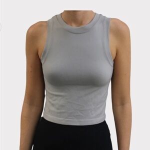 Dynamic Seamless Gray Muscle Tank